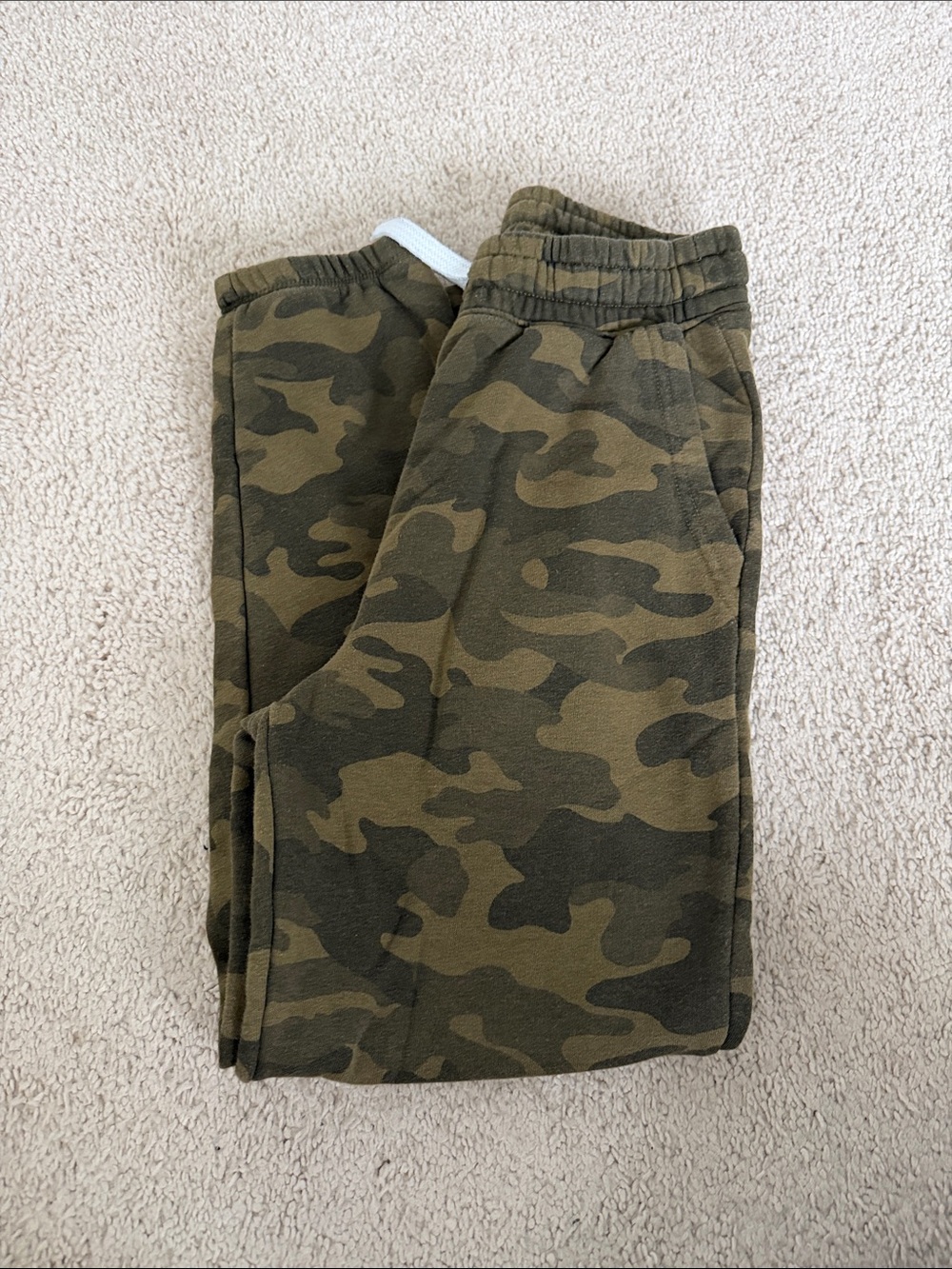 Old Navy Olive Camo Kids Joggers